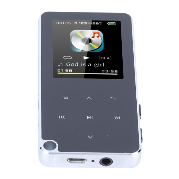 M25 digital röstinspelare Bärbar ministorlek Multi MP3 MP4-spelare för promenader Löpning32GB