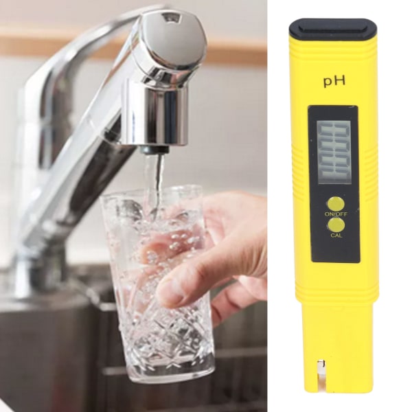 Digital PH-mätare 0,01pH Noggrannhet Bärbar mini-vattenkvalitetstestare för akvariumvattenbruk
