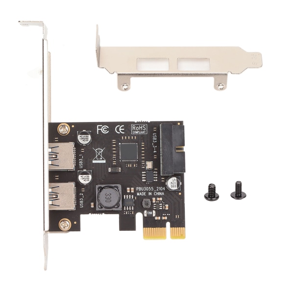 PCIE till USB 3.0-expansionskort SUU3055N Desktop Usb3.0 19/20PIN-gränssnittsexpansionskort