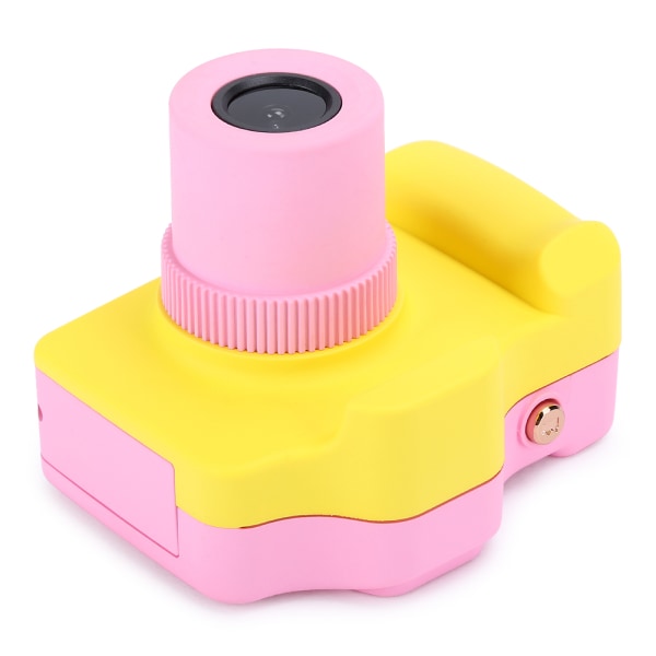 Bärbar barnpussel Digitalkamera SLR-kamera HD-leksak Födelsedagspresenter Videokamera Rosa Gul