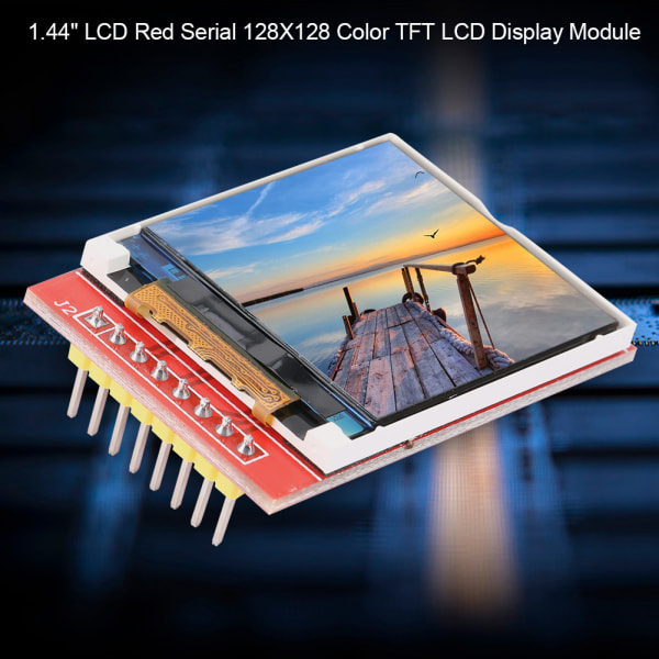 1,44" LCD röd seriell 128X128 färg TFT LCD-skärmmodul för 5110 /3310