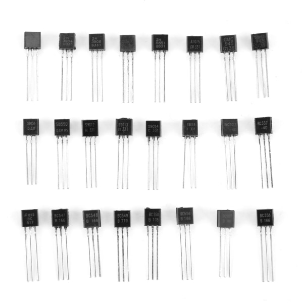 840 st NPN PNP till 92 2N2222A-BC558 Transistor Sortiment DIY Kit