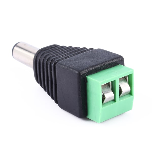 2,1 x 5,5 mm DC Power Hane Plug Jack Adapter Connector Plug for CCTV LED Light