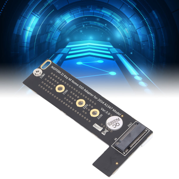 Adapterkort M.2 NGFF M-nyckel NVME SSD-omvandlarkort med skruvar Insexnyckel för MacBook Mini A1347 MEGEN2/MEGEM2