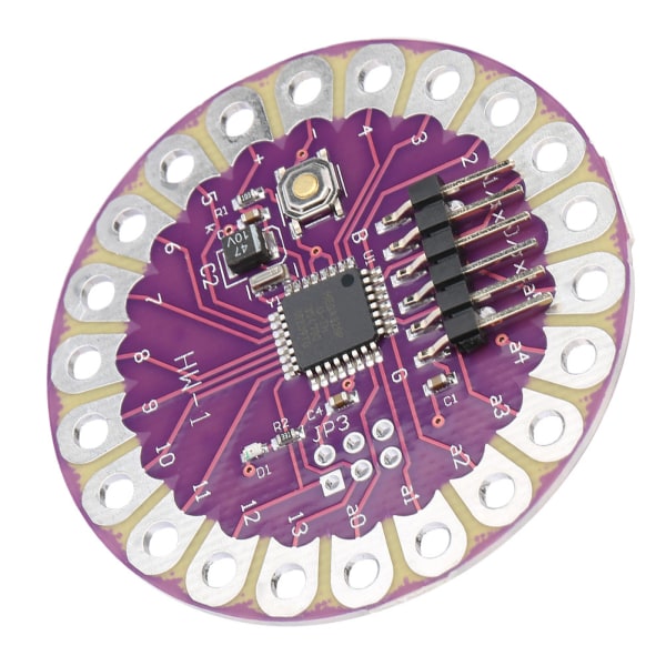 LilyPad 328 huvudkort ATmega328P ATmega328 kompatibel 16M