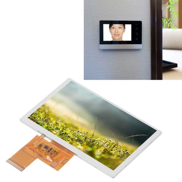 5 tums TFT LCD-skärm 800x480 RGB High Definition High Bright Industriell TFT LCD-skärmmodul