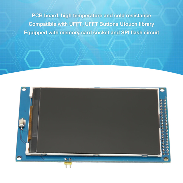 3,5 tum TFT LCD-skärmmodul för MEGA 2560 Development Board 320x480 HD-skärmstöd 3,3V 5V ILI9486 Driver Screen Module