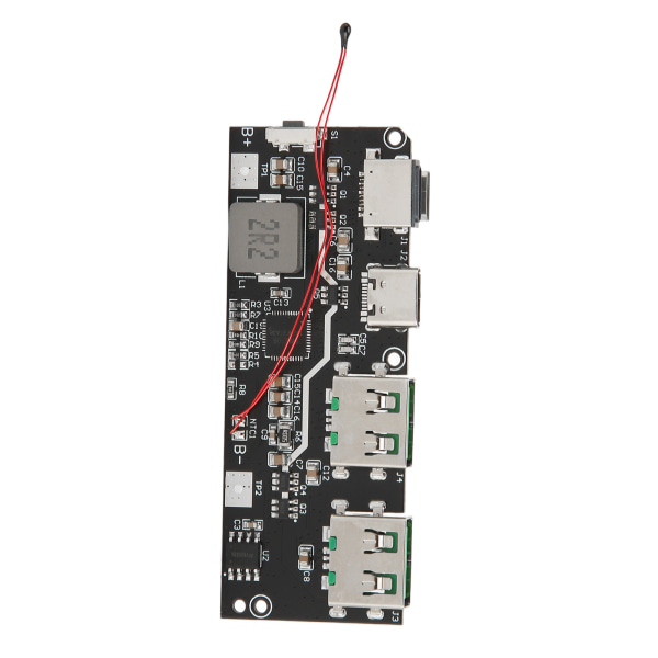 Mobilladdningsmodul 5 portar DualWay Micro Type C USB Snabbladdningskort 4,5-13,5V