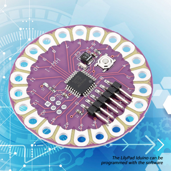 LilyPad 328 huvudkort ATmega328P ATmega328 kompatibel 16M