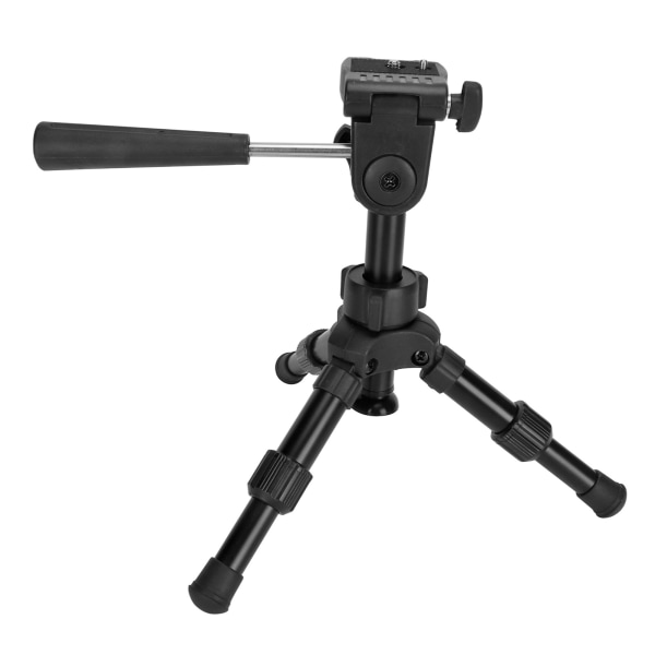 Ministativ Bärbart lättvikts 360 graders roterande bordstativ med snabbkopplingsplatta för kameratelefon