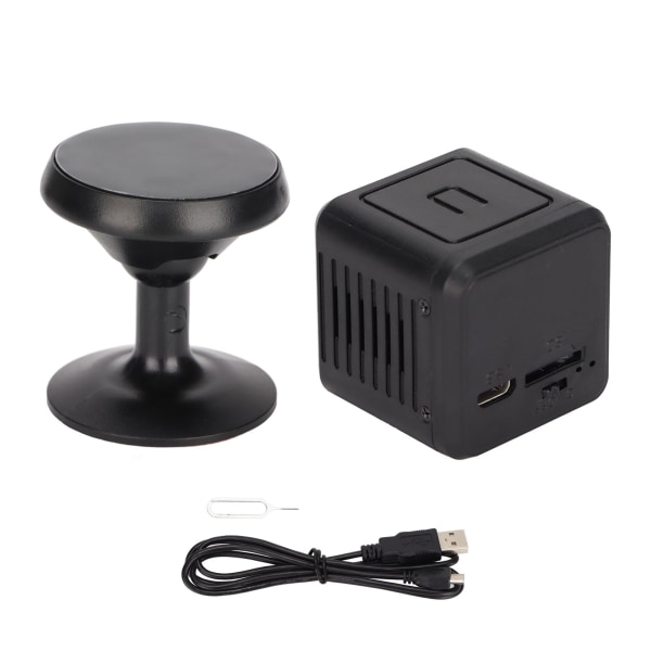 Minikamera 1080P HD Night Vision Rörelsedetektering Uppladdningsbar WiFi Liten säkerhetskamera för hemmakontor