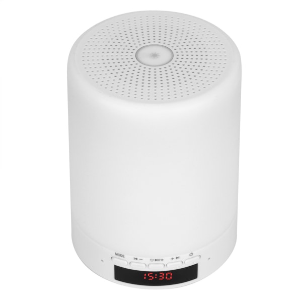 Bluetooth högtalare Nattljus Beröring Byt färg LED-lampa Smart väckarklocka MP3-spelare