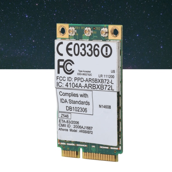 AR5BXB72 300M MiNi PCI-E Dual Band nätverkskort för Lenovo/IBM T60/T61 42T0825
