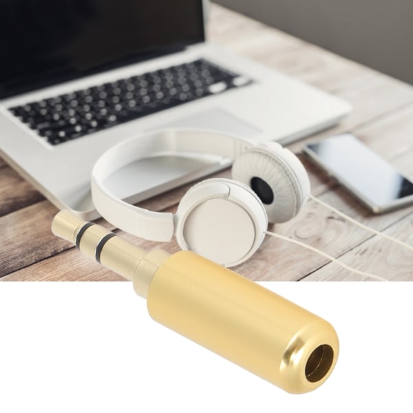 30st 3,5 mm hörlursljudkontakt Guldpläterad 2-kanals stereobalanserad kontaktuttag.