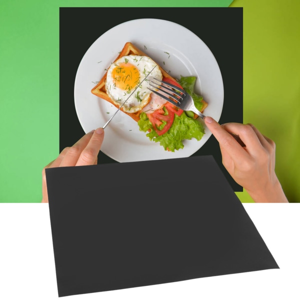 Induktionsspisskydd Anti-slip silikonisoleringsmattor för matlagning i kök (Carré)