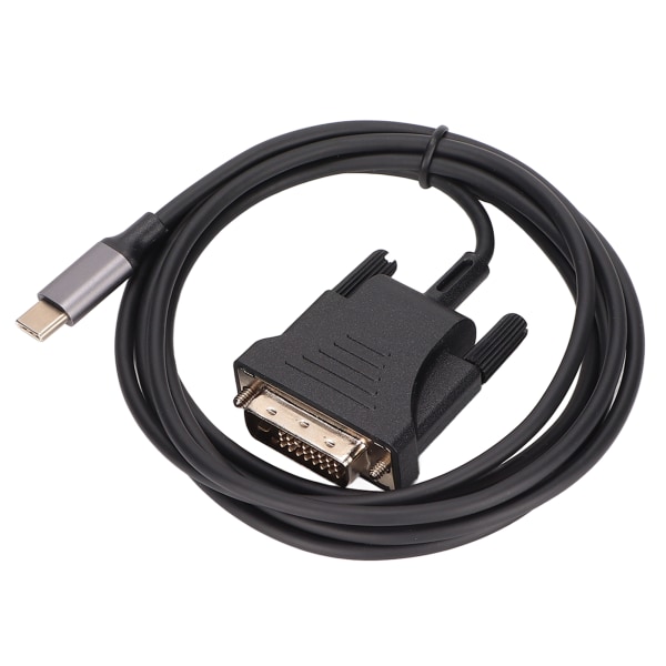 USB C 3.1 till DVI-kabel 190 cm/74.8 tum klar stabil typ C till DVI-kabeladapter för MacBook TV Smartphone