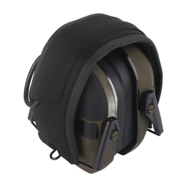 Elektroniska hörselkåpor Hörselskydd NRR 22dB 3,5 mm Säkerhetshörlurar med högtalarfunktion för fotografering OD Grön