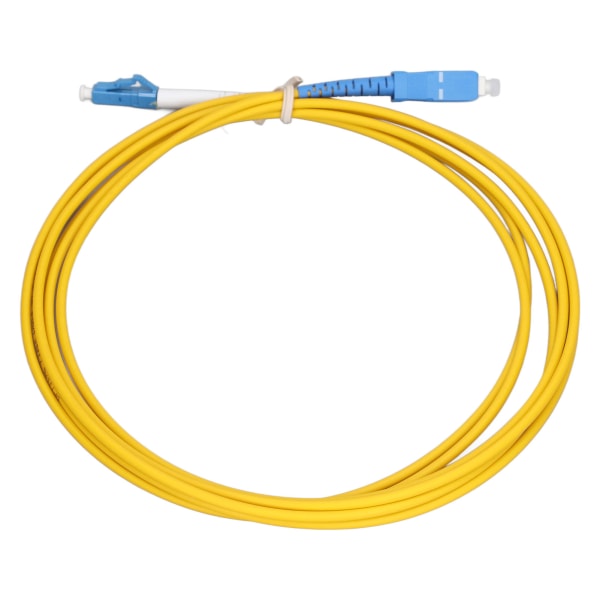 5 st fiberoptisk kabel Låg insättningsförlust Höghastighetsstabil överföring UPC SC till LC fiberoptisk sladd