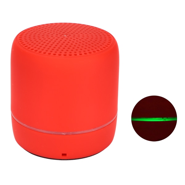 Bärbar Bluetooth5.0-högtalare Bas Stereo 280Hz‑16KHz Mini-resehögtalare för utomhusröd