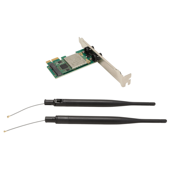 512AN MMW 300Mbps 2,4GHz 5,0GHz Mini PCIE trådlöst WLAN-kort Plug and Play PCIE till Mini PCIE-adapter för bärbar dator