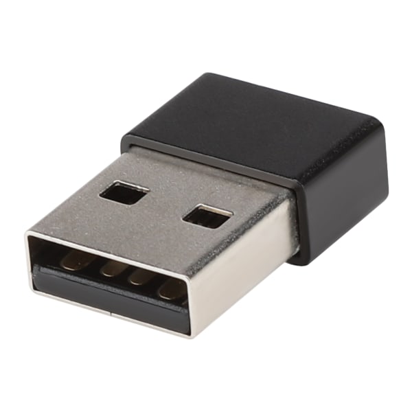 Mini Bärbar USB till Type C Hane Adapter för hårddisk Hårddisk Mobiltelefon Tablet Svart