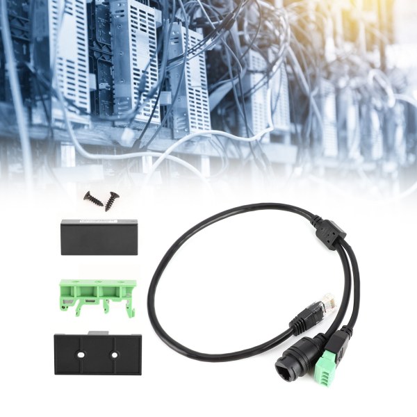 Serieportserver RS485 till Ethernet-kommunikationsöverföringsgränssnittsmodul 5‑36V