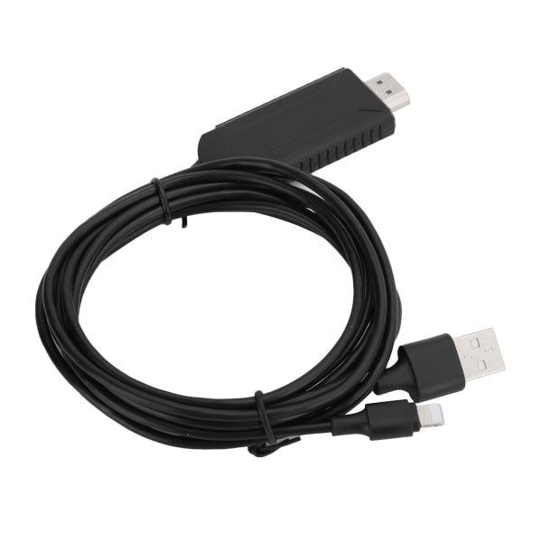 LD32 För IOS till HDMI Adapter Kabel Telefon till TV Projektor Video Converter Kabel 1080P
