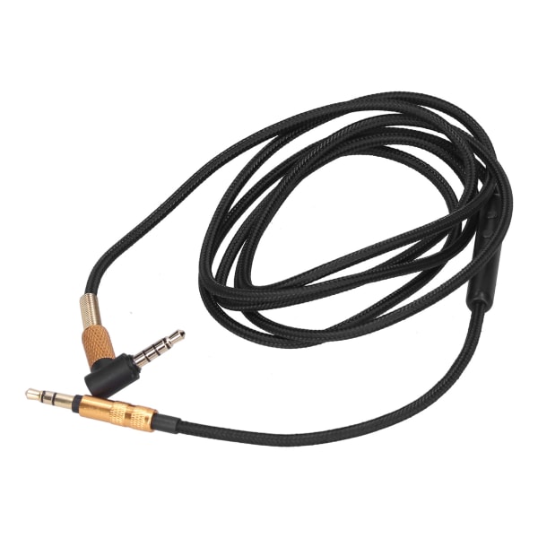 Hörlursljudkabel med volymkontroll och mikrofon för Sony mdr-10r/1A/XB950/Z1000/MSR7