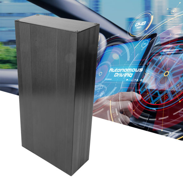 Case av delad typ av aluminium Elektronisk låda för förstärkare GPS (300 mm)