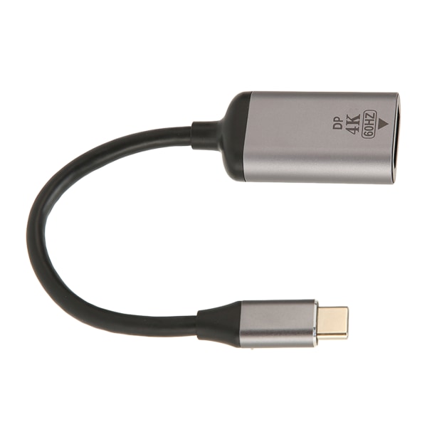 USB C till DisplayPort Adapter 4K 60Hz Antislip Design Plug and Play USB C till Mini DP Adapter för Tablet VR hörlurar
