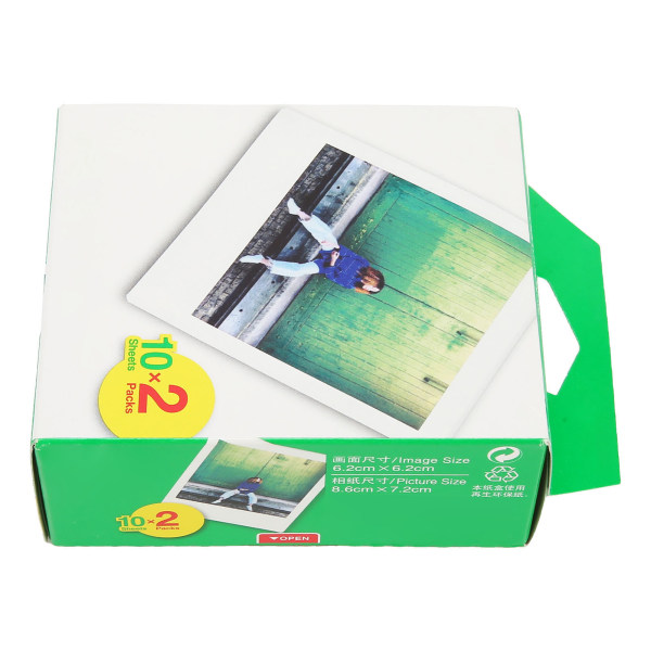 för Fujifilm Film 20 ark Vacker färg Bärbar kamera Instant Film för Instax SQ1 20 10 6 Sp 3