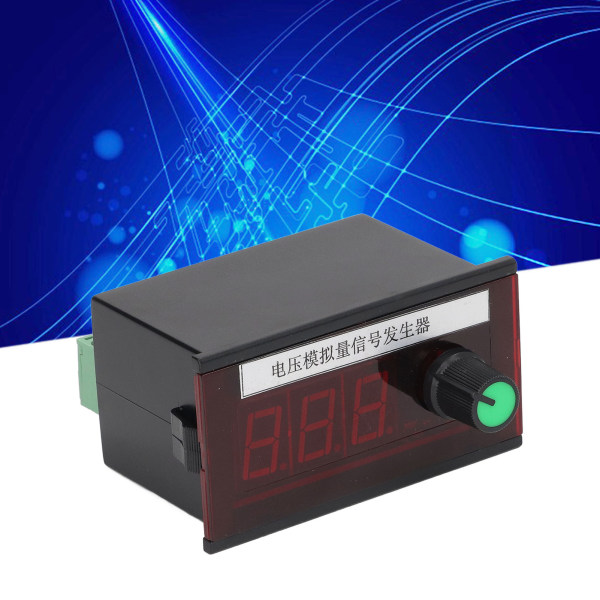 Spänningsgenerator med digital display, slitstark antireverseringsfunktion DC15‑30V 0-5V