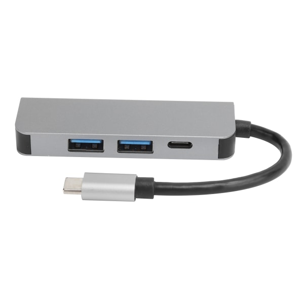 4 i 1 Type-C dockningsstation Typ-C till HD Multimedia Interface/Type-C/USB3.0-adapter