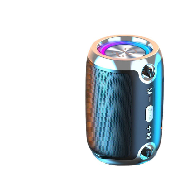 Bluetooth högtalare Bärbar subwoofer Hög volym Liten trådlös högtalare för utomhusbruk svart standardversion