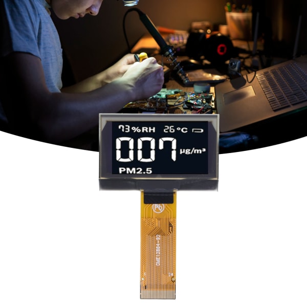 LCD Display Modul Digital Board 1,54 tum 128x64 SSD1309 Drive 24 Pins set MRC128-1 Vit