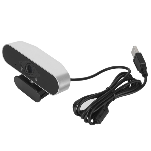 HD Webbkamera Inbyggd mikrofon Kamera 1080P USB Widescreen Video Arbete Hemdatortillbehör