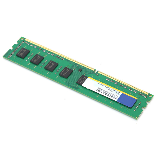 Xiede minnesmodul Desktop elektronisk komponent för AMD DDR3 2GB 1333Mhz PC3‑10600 1,5V