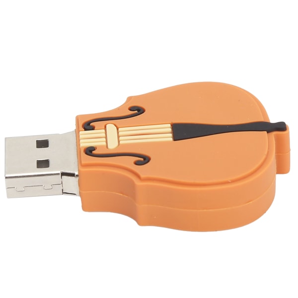 Violin Modeling USB Stick Härligt hemkontor USB minne för musikdatalagring64GB