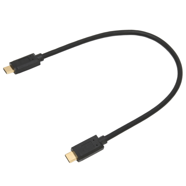 TypeC till TypeC-kabel 10 Gbps USB 3.1 Snabbladdning ABS TypeC Hane till TypeC Hane för MacBook Pro för Huawei (0,3 m 1,0 fot)