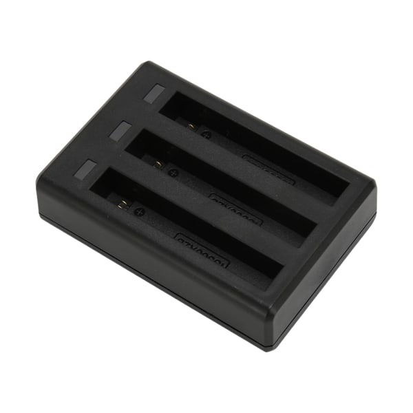 3-kanals batteriladdare Smart Safe Snabb batteriladdarnav med LED-indikator för Insta360 ONE X2 kamera