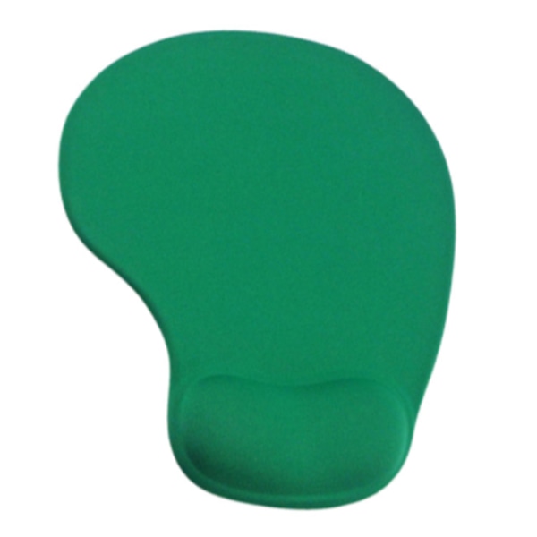 Handledsstöd Musmatta Ergonomisk design Mjuk Bekväm smärtlindring Handledsstöd Silikon MusmattaOPP Förpackning Grön