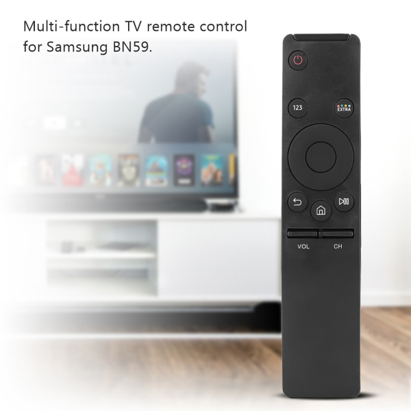 Ersättningsböjd QLED 4K UHD TV-fjärrkontroll för Samsung BN59
