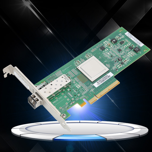 För QLOGIC QLE2560 Fiberkort PCI-E 8G PCle2.0 8x kortplats Enkel port för HP HBA-modul