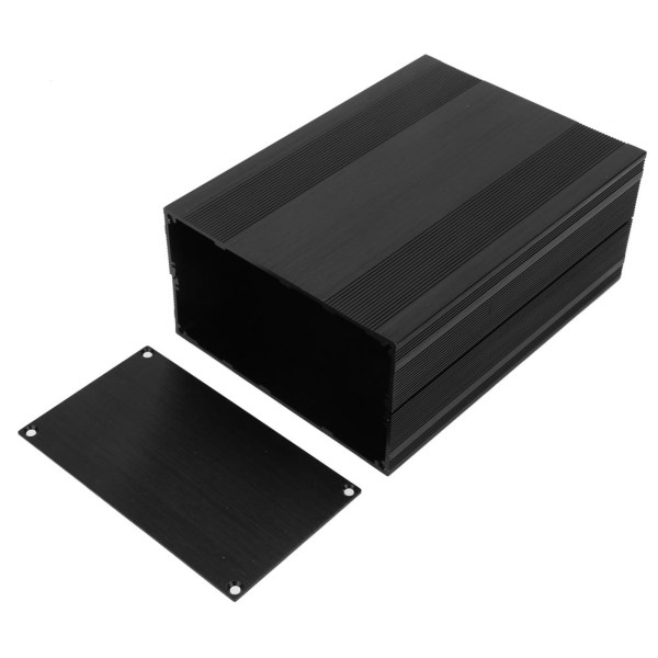 Aluminiumförstärkare Printed Circuit Board Instrumentbox Kapsling Elektroniskt case