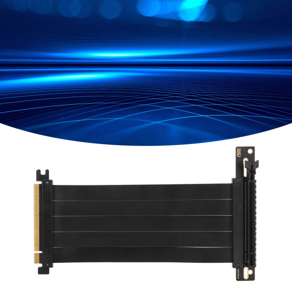 PCI Express4.0 förlängningskabel 90 graders stöd X16 X8 X4 X1 20 cm längd Grafikkort Förlängningskabel för PC