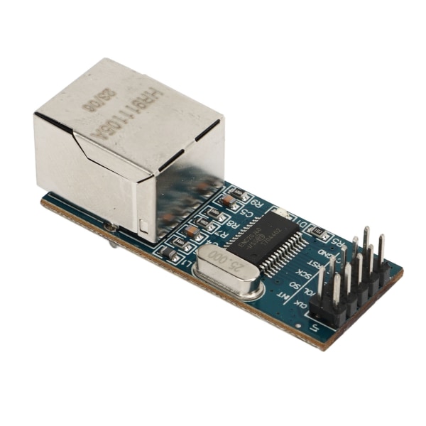 ENC28J60 HR911105A LAN Ethernet-nätverksmodul Mini Ethernet-nätverksutvecklingskortmodul SPI-gränssnitt 3,3V