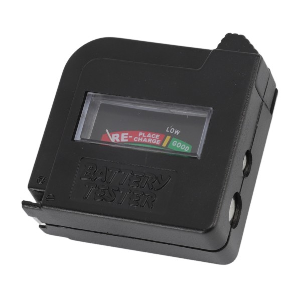 Batterikapacitetstestare Digital skärm med hög precision Bärbar batterikontroll för AA AAA D C 9V 1,5V batteri