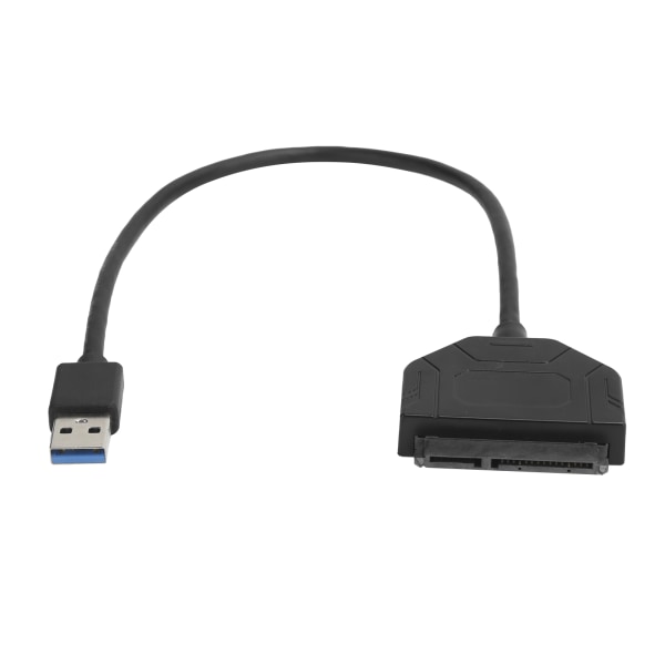 2.5in SATA USB 3.0 Adapter SSD HDD Hårddiskkabel Datortillbehör Skyddsbox (blå)