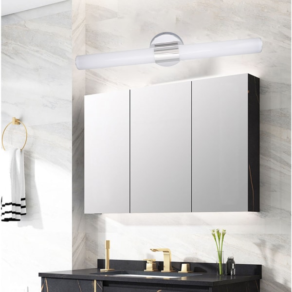 LED-badrumslampa Modernt badrumssminklampa över spegel för korridortrappor 6000K vitt ljus 85‑265V