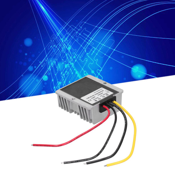 DC 12V/24V till 5V Step Down-omvandlare Värmeavledning DC-spänningsomvandlare regulator för fordonsövervakningssystem (15A（THJ122405C75Z）)